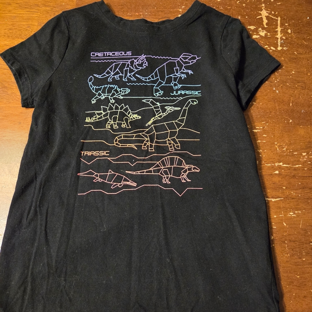 Cat & Jack Dinosaur Era Graphic Tee - Black
